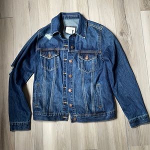 Forever 21 Dark Wash Jean Jacket